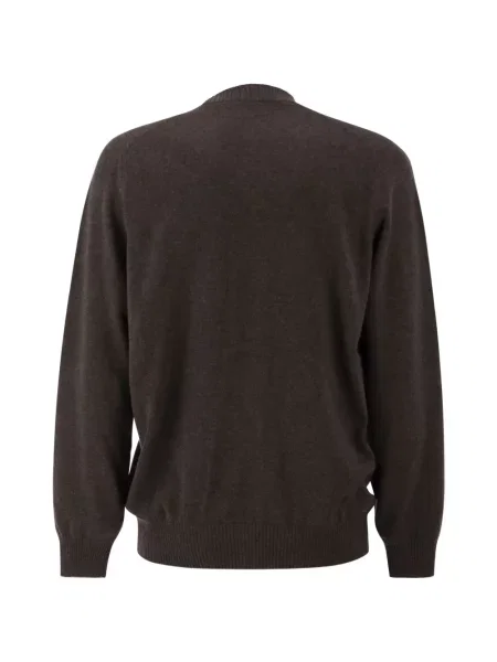 Cardigan Brunello Cucinelli din cașmir gri