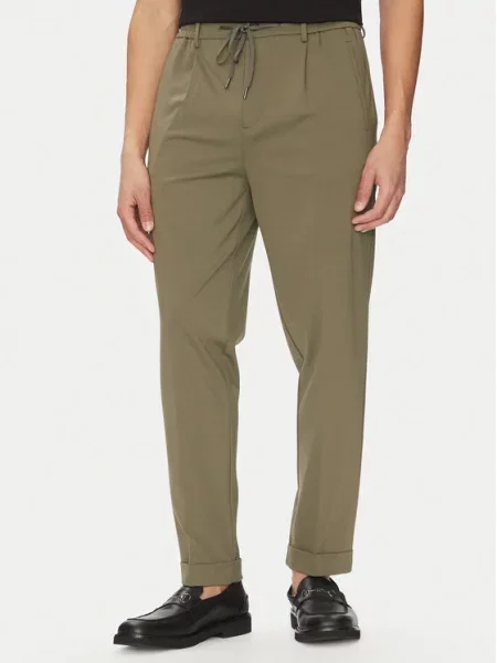 Liu Jo Kalhoty z materiálu zelená