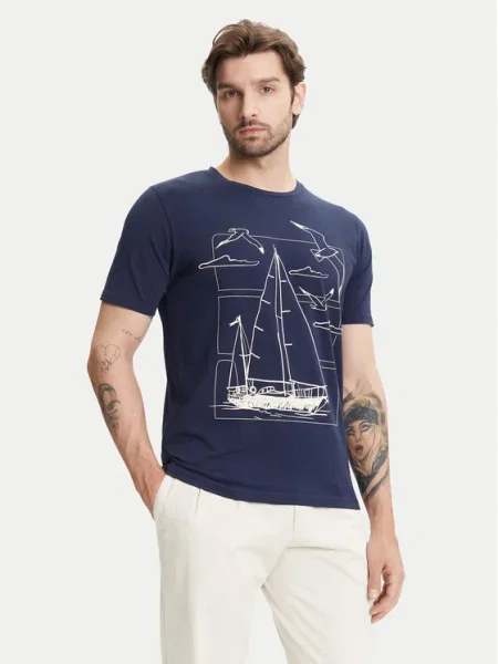 YSABEL MORA Tricou Bleumarin
