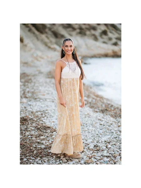 Maxi šaty Isla Bonita By Sigris sivá