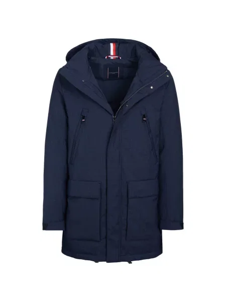 Geacă Tommy Hilfiger albastru