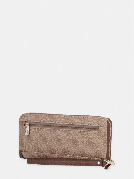 Portofel Guess cu autograf bej