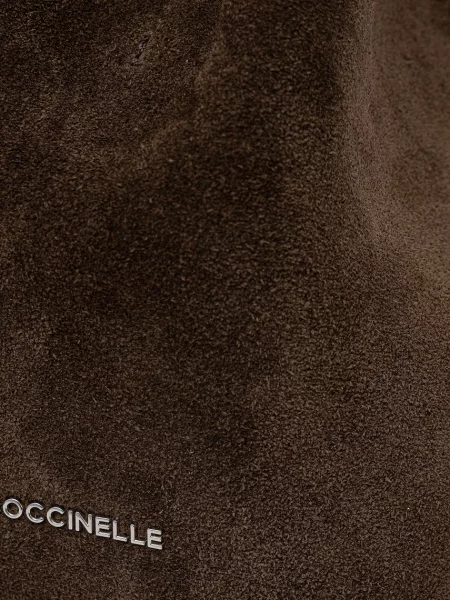 Coccinelle Válltáska + tarisznya Coccinelle C-Easy | hasított bőr zöld