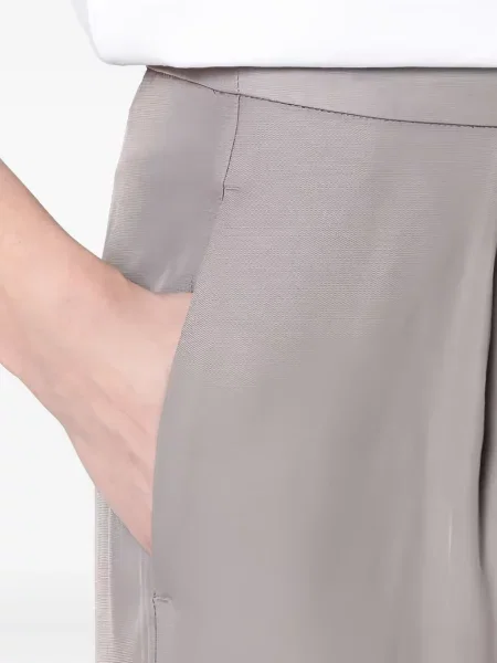 Pantaloni Calvin Klein plisate gri