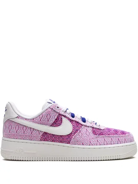 Retro stiliaus sportbačiai Nike Air Force 1 leopardinės kordinis velvetas balta
