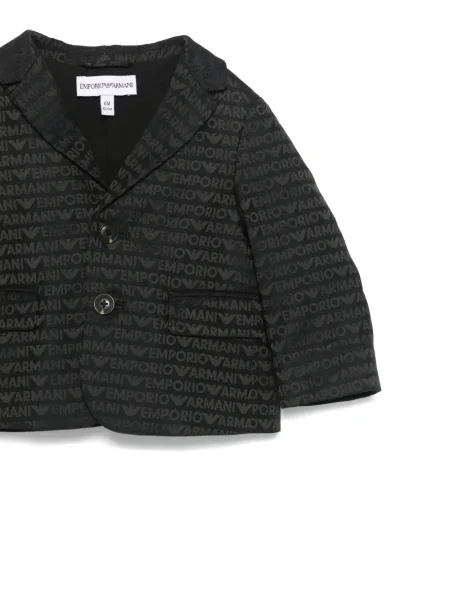 Dětské sako Emporio Armani modré