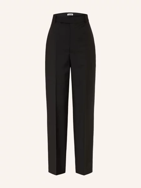 Jil Sander Marlene Kalhoty černá