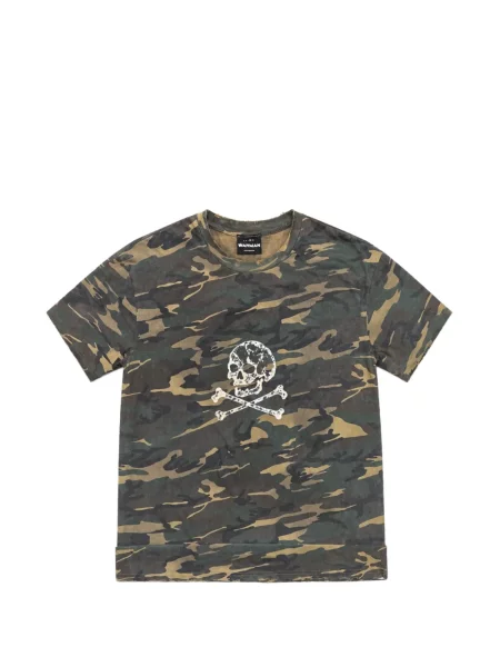 Tricou Warman cu imagine cu model camuflaj verde