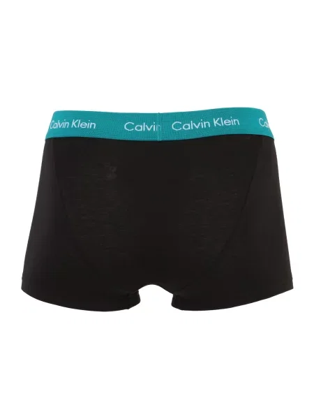 Calvin Klein Boxerky opálová / svetlomodrá / sivá čierna
