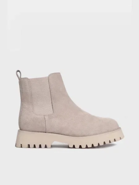 Кожаные ботинки Prpy серые