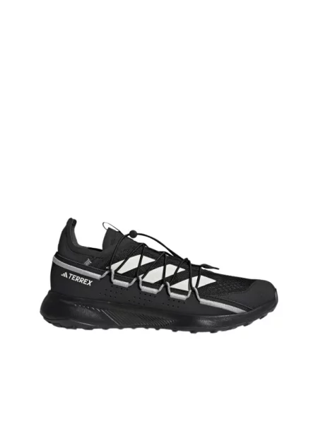 Lekkie sneakersy Adidas Terrex skórzane czarne