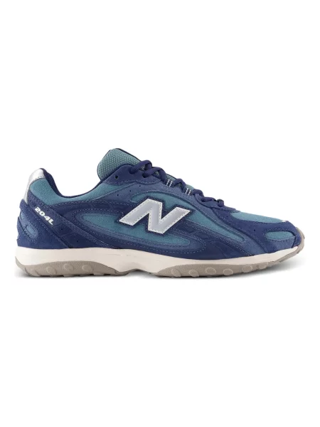 Sneakersy New Balance zamszowe niebieskie
