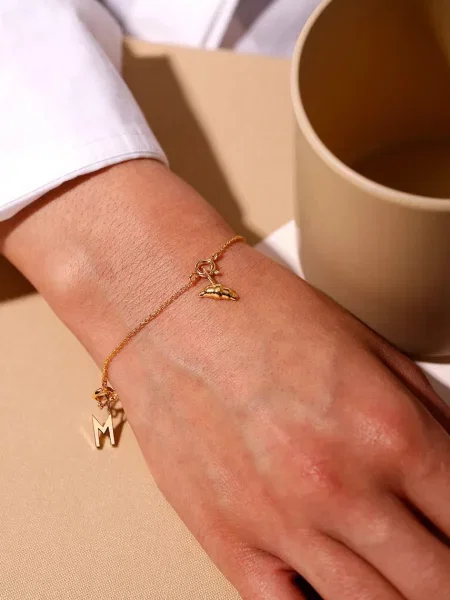 Браслет Design Letters серебряный