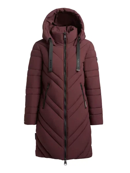 Khujo Palton de iarnă Taby carmin roșu