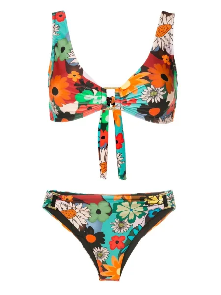Bikini Amir Slama cu model floral cu imagine