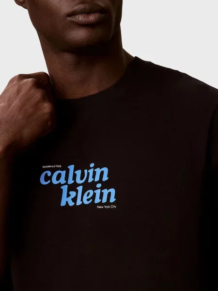 Футболка Calvin Klein Jeans чорна