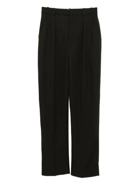 Spodnie Lemaire plisowane brązowe