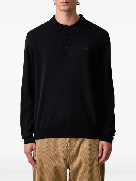 Dugo polo majica Fred Perry plava