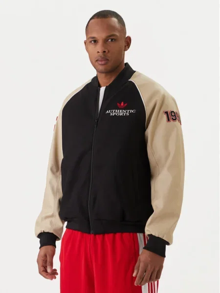 Adidas Geacă bomber adicolor SST negru