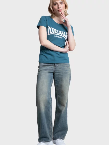 Футболка Lonsdale блакитна
