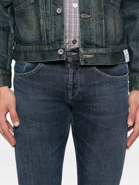 Blugi Dondup cu 5 buzunare albastru