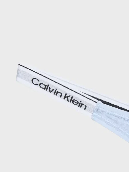 Стринги Calvin Klein голубые
