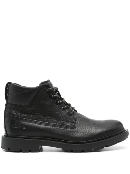 Botine Clarks din piele negru