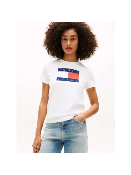 Majica Tommy Jeans bijela