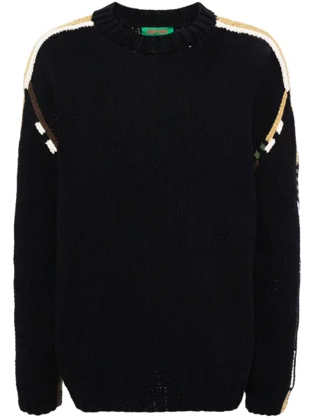 Vlněný svetr Casey Casey modrý