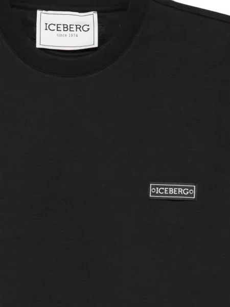 Lung tricou Iceberg cu autograf negru