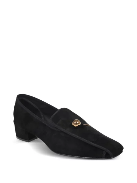 Pantofi loafer Herbert Levine din piele de căprioară negru