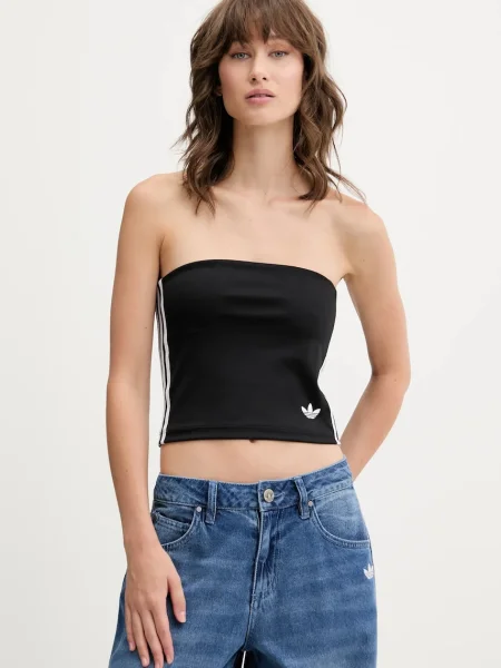 Топ Adidas Originals на райета черно