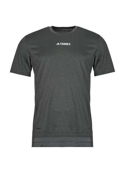 Adidas T-shirt Terrex Multi T-Shirt Crna siva