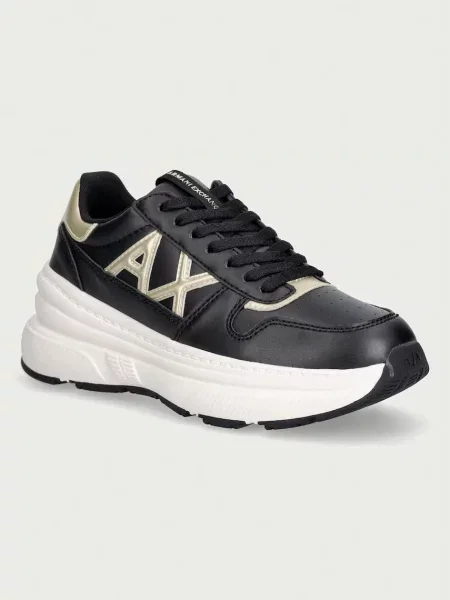 Armani Exchange tenisice za žene crna