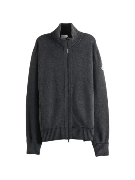 Cardigan Moncler cu autograf gri