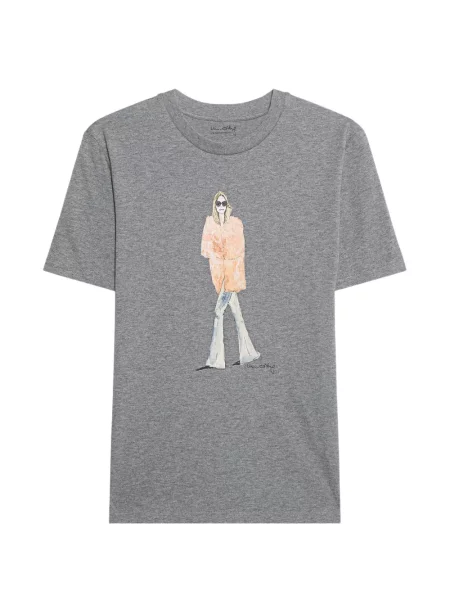 Tricou Un-artig cu imagine gri