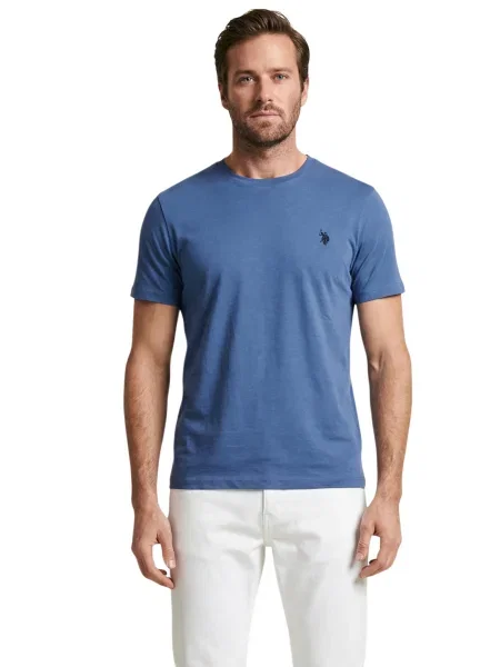 Polo majica U.s. Polo Assn. s kratkimi rokavi modra