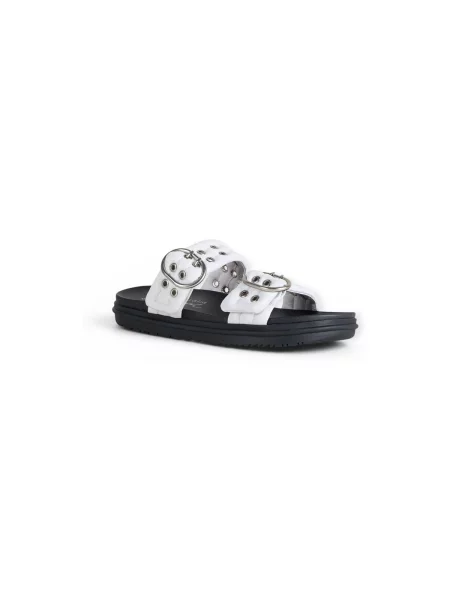 EMU Australia De piele șlapi Bondi Buckle negru