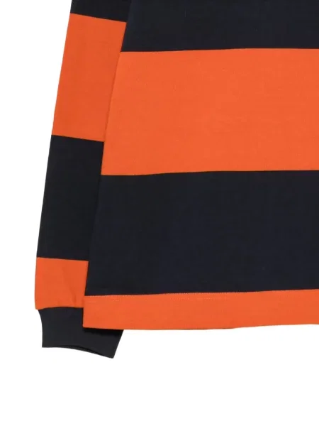 Ριγέ μακρύς polo Ps Paul Smith μπλε