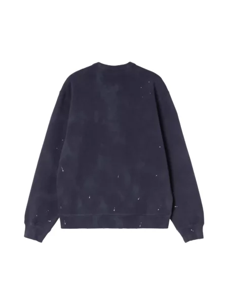 Bluza Carhartt Wip z logo niebieska
