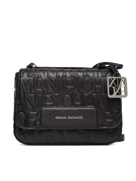 ARMANI EXCHANGE Τσάντα ώμου LIZ PEBBLE' μαύρο