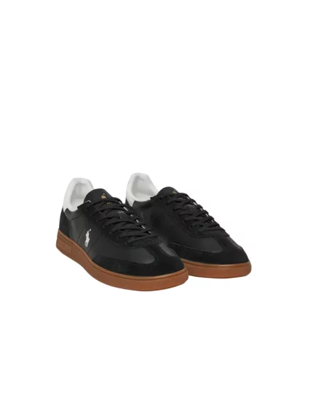 Polo Ralph Lauren sneakersy skórzane Bedford Pp czarny
