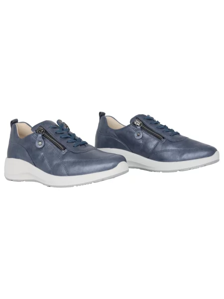 Sneakersy Waldläufer niebieskie