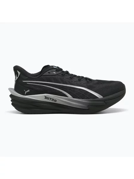 Încălțăminte de alergare pentru bărbați PUMA Deviate NITRO 4 Brightstride puma black negru