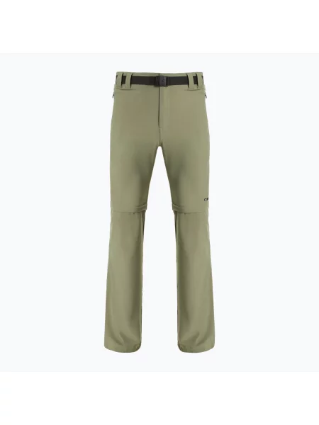 Spodnie trekkingowe CMP Zip Off sage beżowe