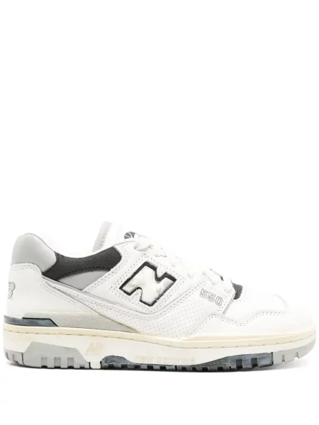 Sneakerși New Balance 550 din piele alb