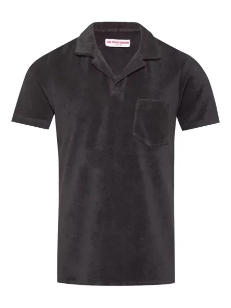 Tricou Orlebar Brown din material terry gri