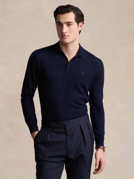 Tricou polo Polo Ralph Lauren de lână