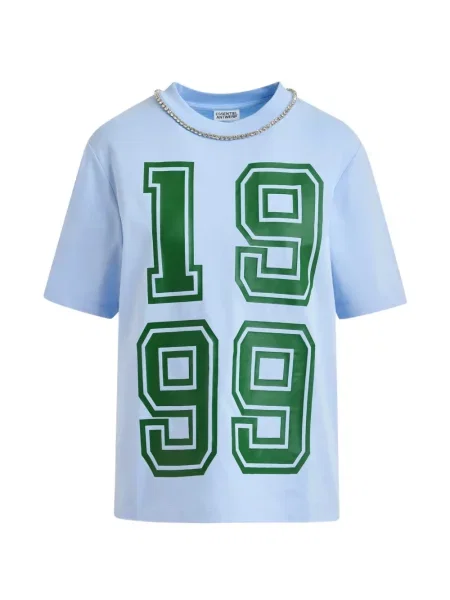 Tricou Essentiel Antwerp cu imagine albastru