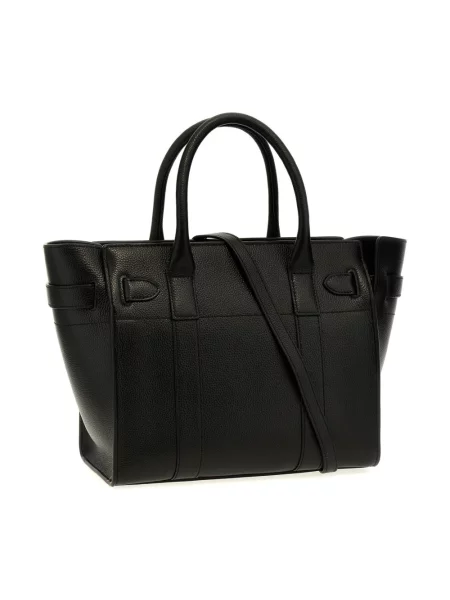 Shopperka Mulberry skórzana czarna